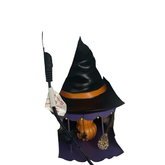- Department 56 Village Halloween Accessories Haunted Scary Go Round NWB - Picture 5 of 10